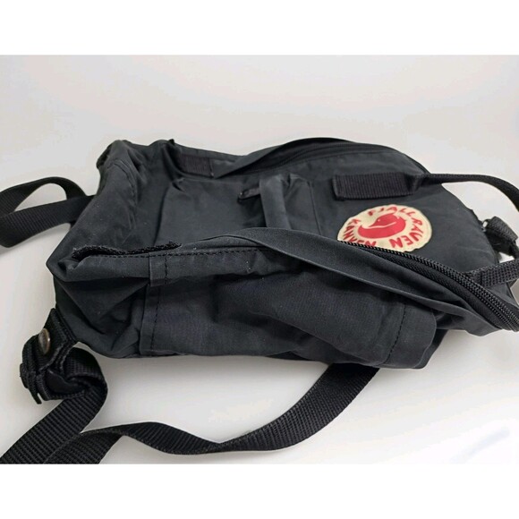 FjallRaven Kanken Water Resistant Mini BackPack Black Style 23561 Bag - Picture 4 of 8